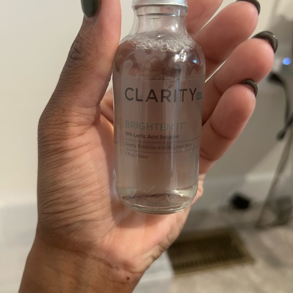 CLARITY Brighten It 10% Lactic Acid Solution 2 fl oz (BRAND NEW-SEALED)